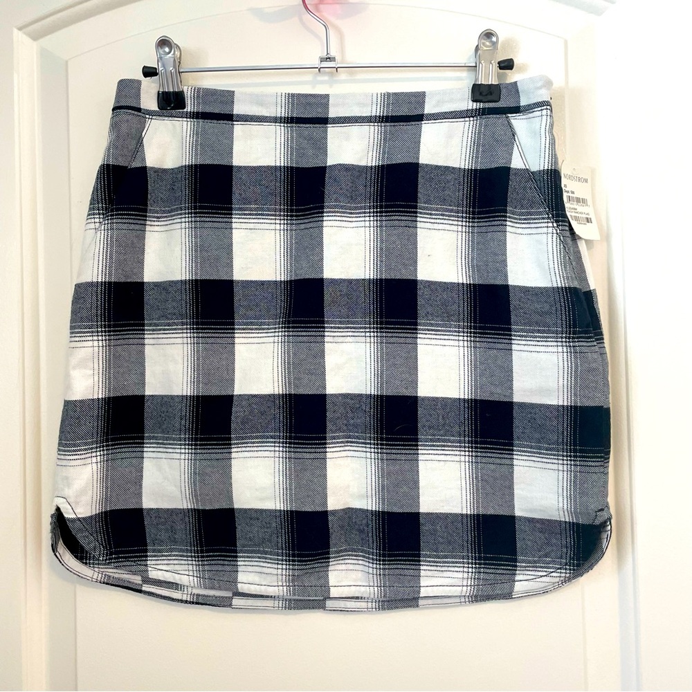 TREASURE & BOND | Plaid Mini Skirt